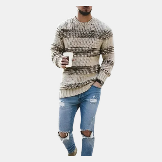 Orion™ Stilren och Bekväm Stickad Tröja