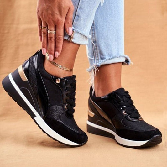 Alva™ Stilrena Ortopediska Sneakers Svart